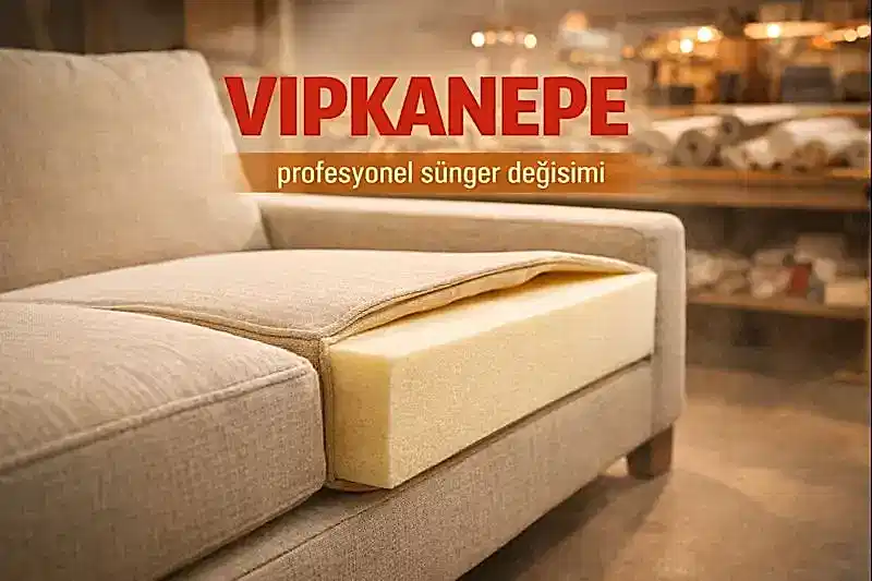 VIPKANEPE profesyonel koltuk süngeri değişimi
