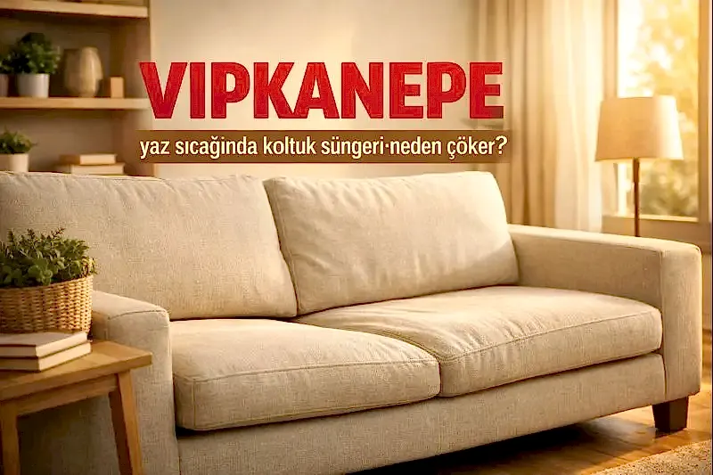 VIPKANEPE yaz sıcağında koltuk süngeri çökmesi