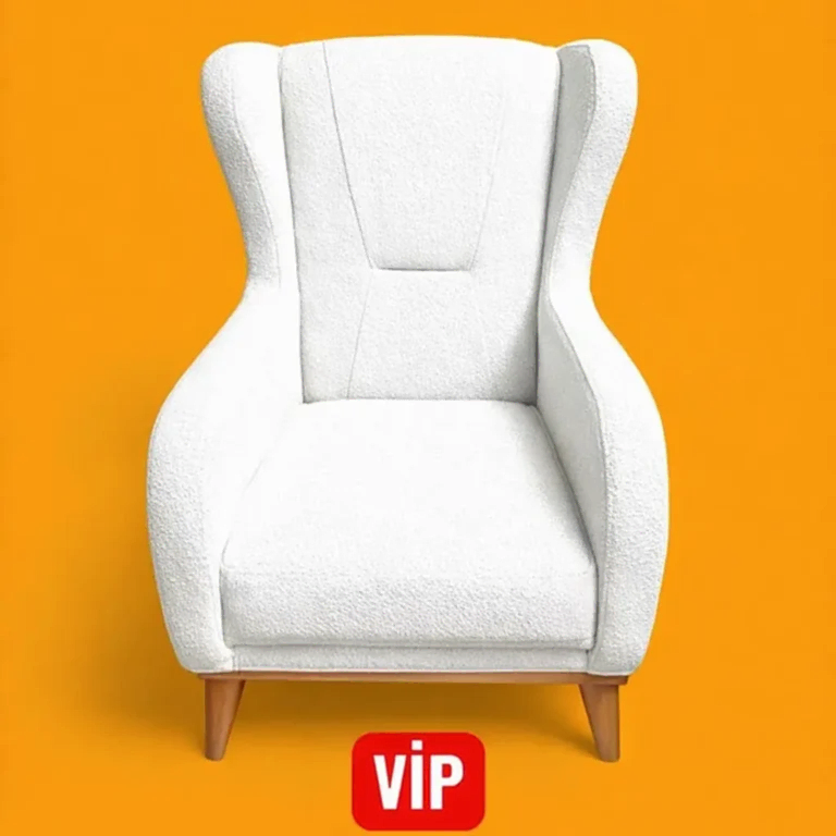 VIPKANEPE Modern Yüksek Sırtlı Tekli Berjer Koltuk