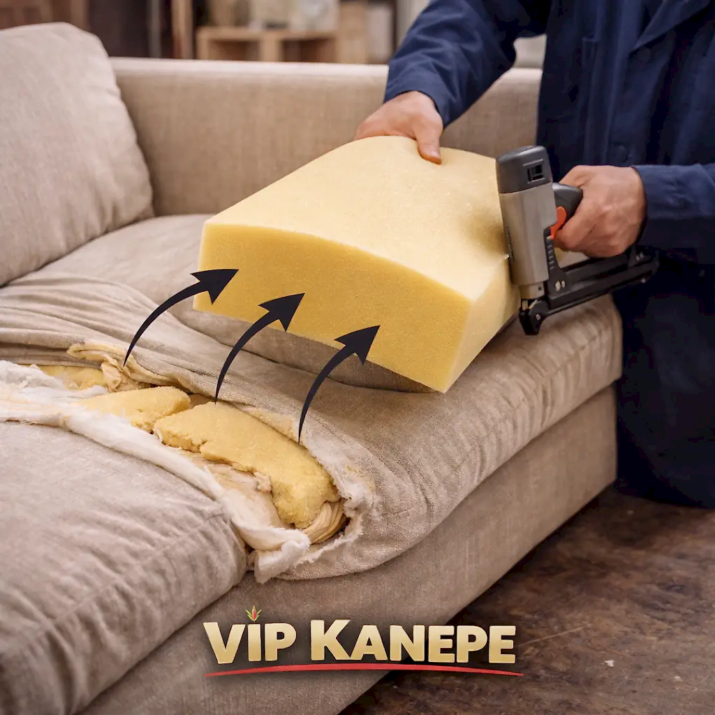 VİPKANEPE usta işçilik koltuk sünger değişimi